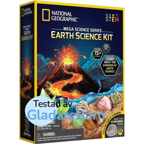 National Geographic Earth Science Experimentlåda